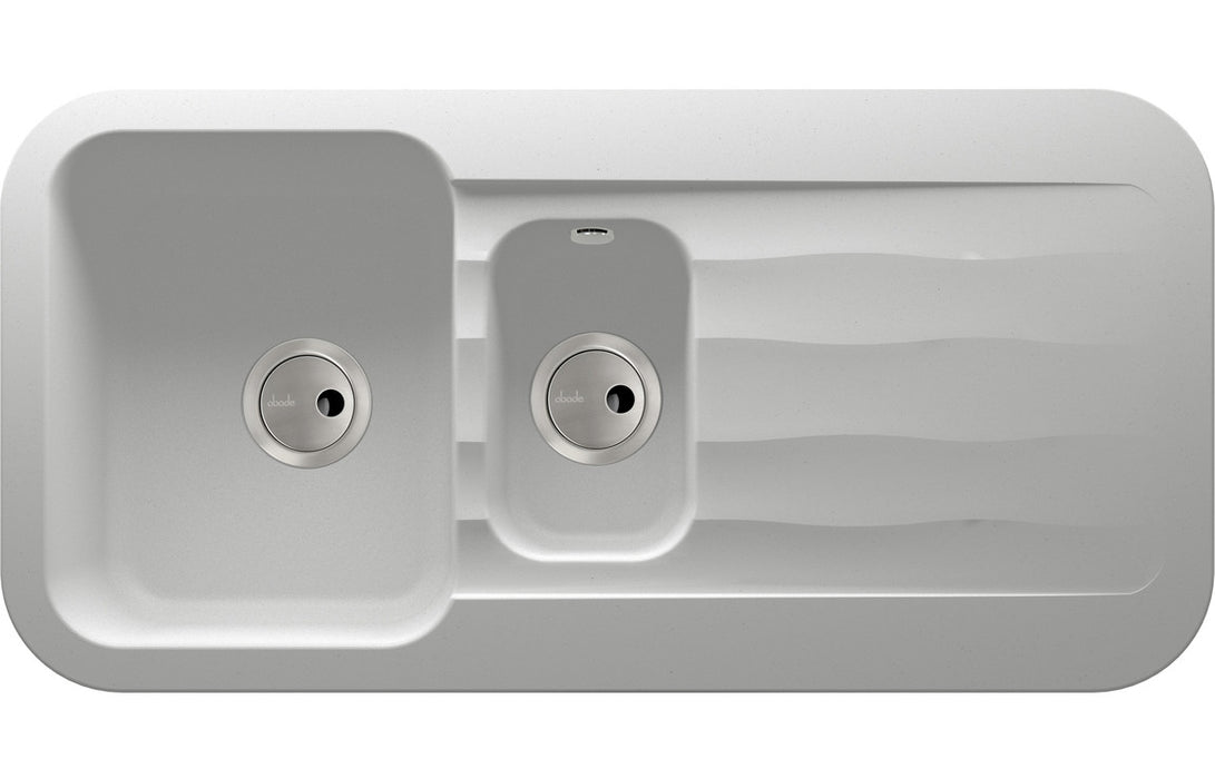 Abode Dune 1.5B & Drainer Granite Inset Sink