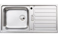 Abode Neron 1B & Drainer Inset Sink - Stainless Steel