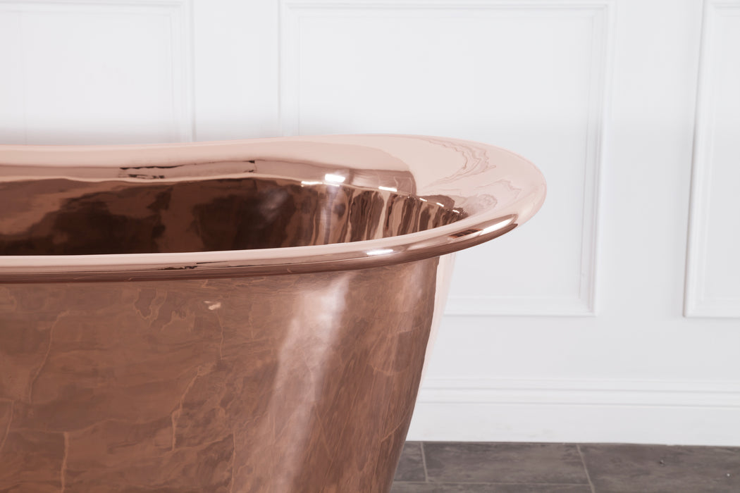 Hurlingham Alverton Copper Bath 1730x710 Freestanding Copper Bathtub