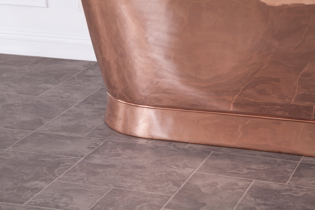 Hurlingham Alverton Copper Bath 1730x710 Freestanding Copper Bathtub