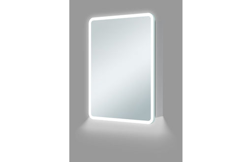 Amaya 500mm 1 Door LED Mirrored Cabinet