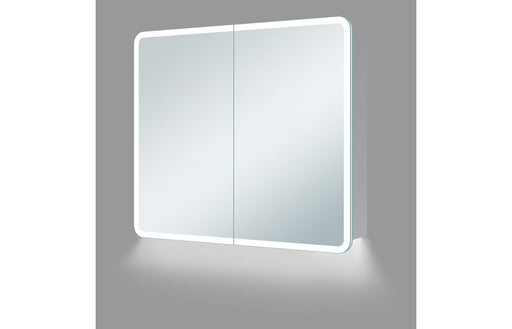 Amaya 600mm 2 Door LED Mirrored Cabinet