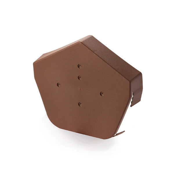 Brown Easy Dry Verge Ridge End Angled