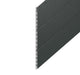 Anthracite Grey Woodgrain Hollow Soffit Board (5m Length)