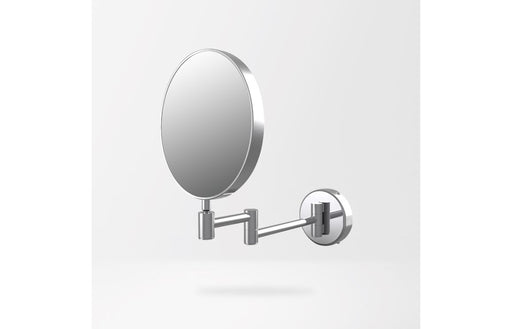 Aria Round Cosmetic Mirror - Chrome
