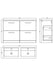 Arno 1200mm Floor Standing 4 Drawer Vanity or Double Basin 1 Line Drawing