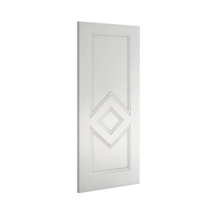 Deanta Ascot White Primed Door