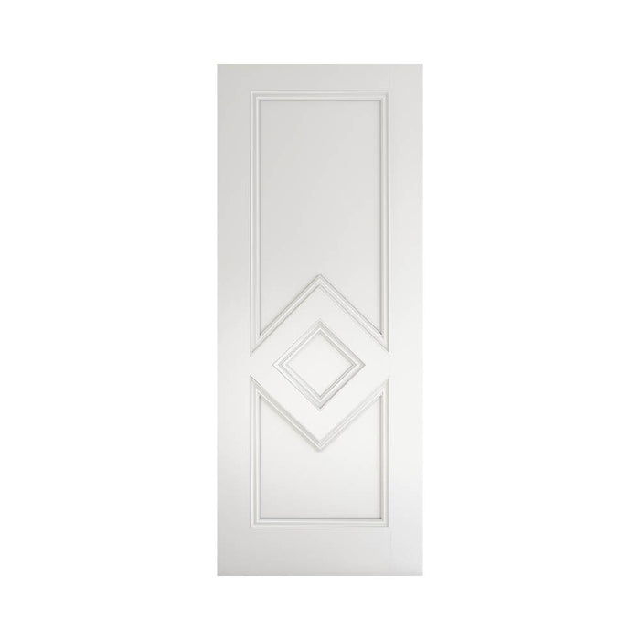 Deanta Ascot White Primed Door