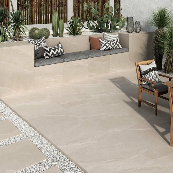 Austral Ivory Stone Effect - 600x900x20mm - Individual Tile