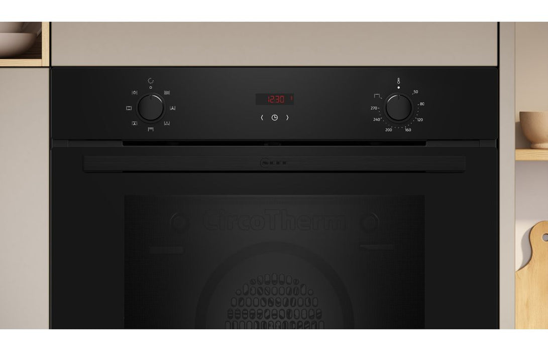 Neff N30 B1DCC0AK3B Single Electric Oven - Black