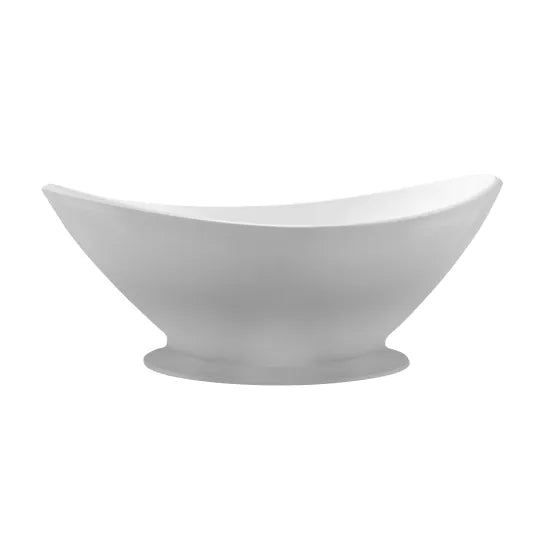 BC Designs Kurv Matt White Bath Plinth