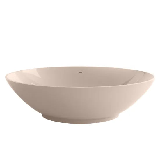 BC Designs Tasse 1770mm Pale Peach Freestanding Bath