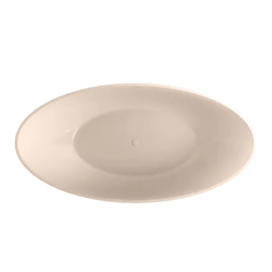 BC Designs Tasse 1770mm Pale Peach Freestanding Bath