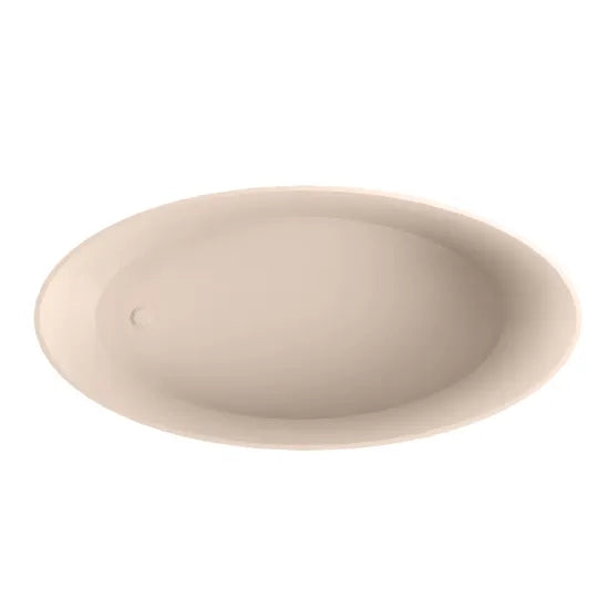 BC Designs Delicata 1520mm Pale Peach Freestanding Bath