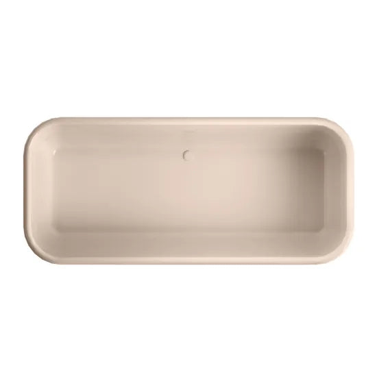 BC Designs Magnus 1680mm Pale Peach Freestanding Bath
