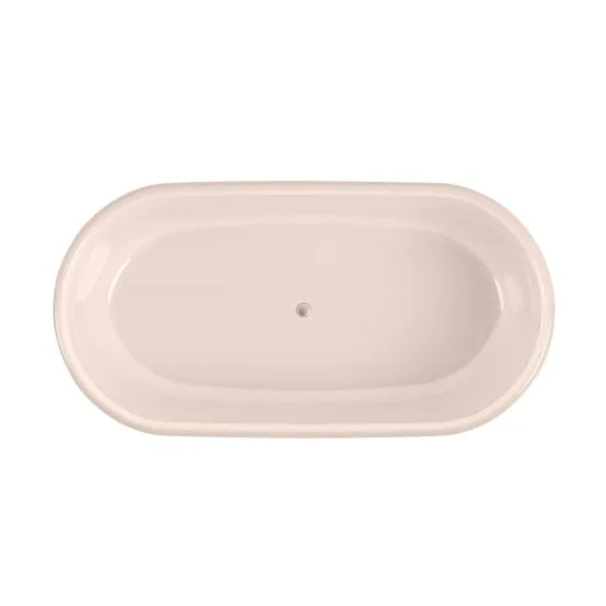 BC Designs Highcroft 1700 x 861mm Pale Peach Oval Bath