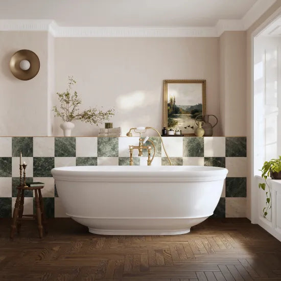 BC Designs Highcroft 1700 x 861mm Oval Bath