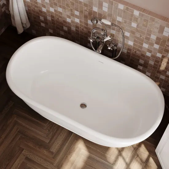 BC Designs Highcroft 1700 x 861mm Oval Bath