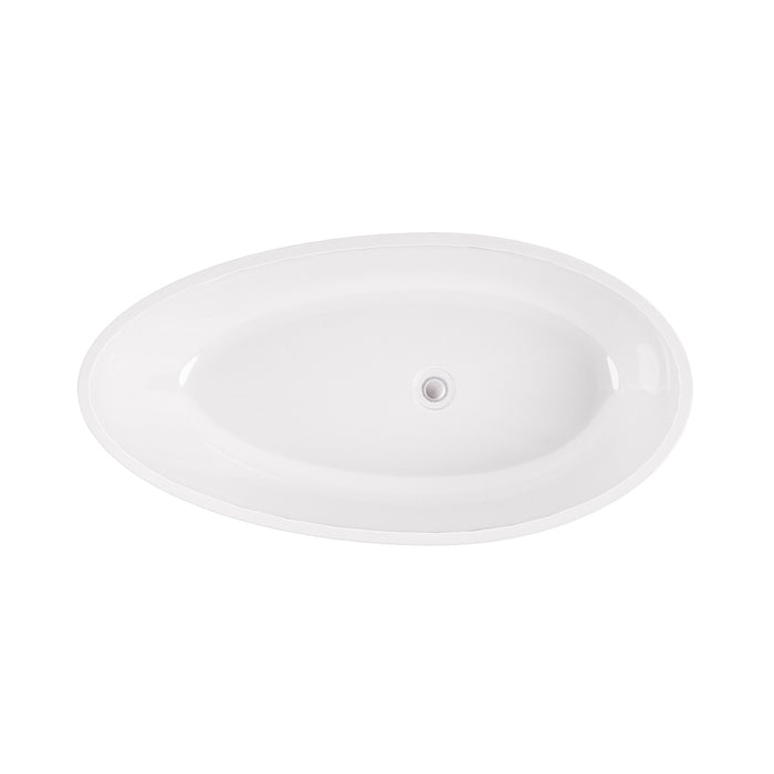 BC Designs Gio 1645mm  Freestanding Bath