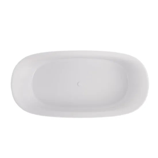 BC Designs Omnia 1615mm Matt White Freestanding Bath