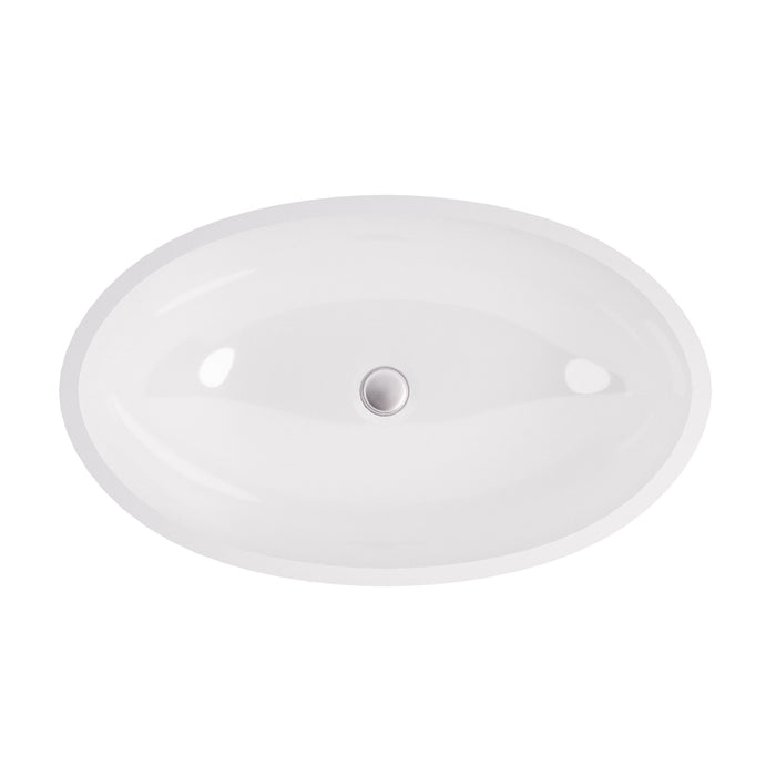 BC Designs Gio 575mm  Oval Vessel Basin