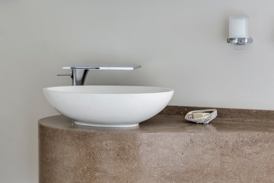 BC Designs Gio 575mm  Oval Vessel Basin