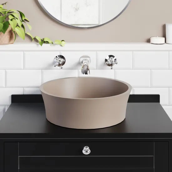 BC Designs Delicata 450mm  Round Vessel Basin