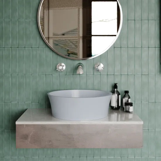 BC Designs Delicata 450mm  Round Vessel Basin