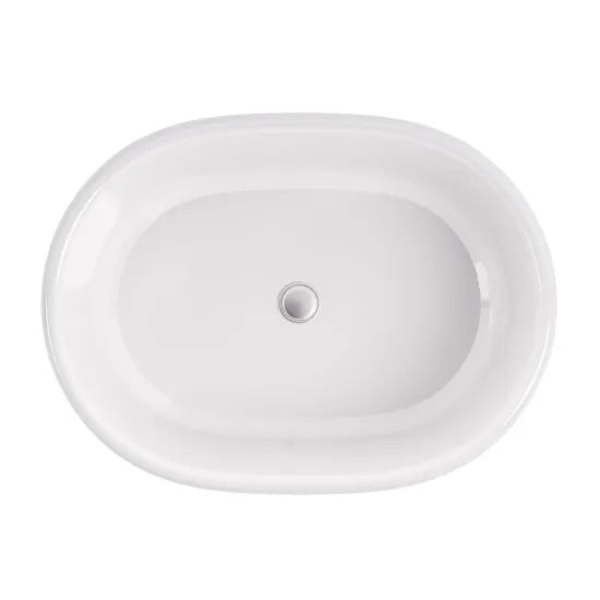BC Designs Bampton 535mm  Oval Vessel Basin