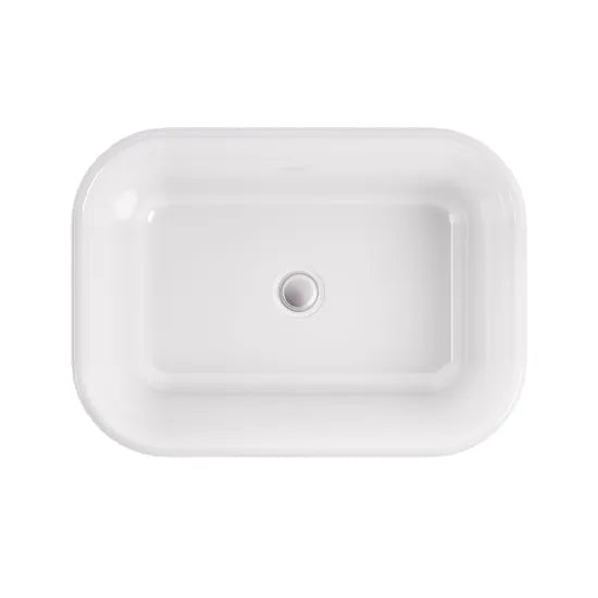 BC Designs Senator 525mm  Rectangular Vessel Basin