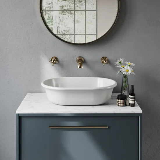 BC Designs Omnia 360mm  Oval Vessel Basin