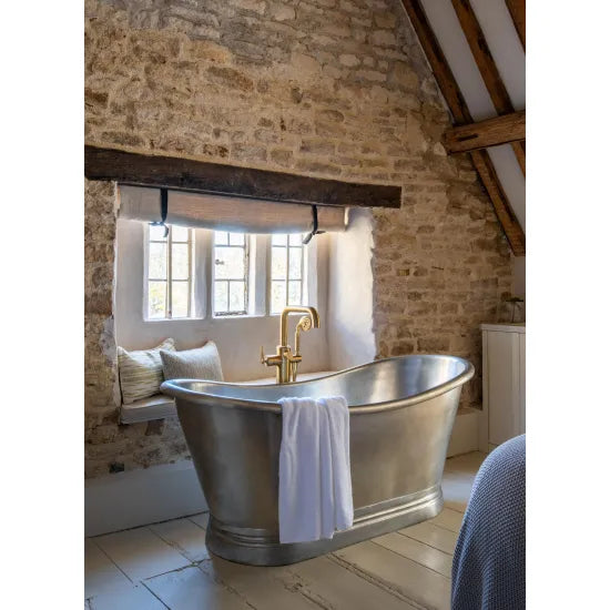 BC Designs 1700mm Tin Freestanding Boat Bath