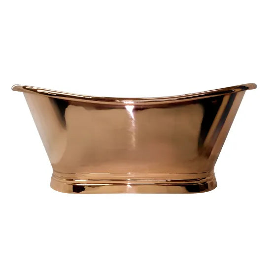 BC Designs 1700mm Copper Freestanding Boat Bath