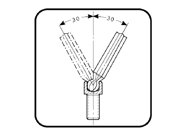 BE-9770 Metric Long Ball End Hex L-Key Set, 9 Piece