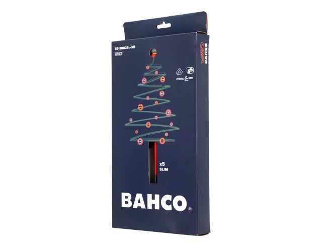XMAS BE-9882SL ERGO™ Slim VDE Insulated Screwdriver Set, 5 Piece