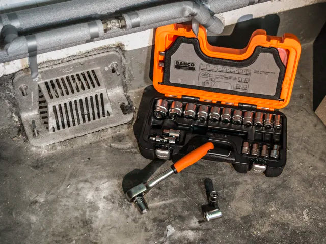 S240 1/2in Drive Socket Set, 24 Piece