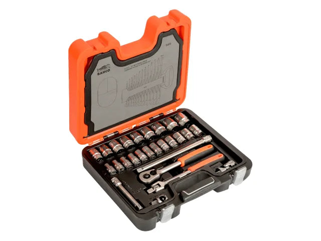 S400 1/2in Drive Socket & Spanner Set, 40 Piece