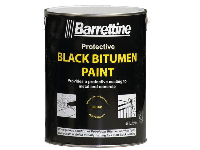 Bitumen Paint Black 1 litre