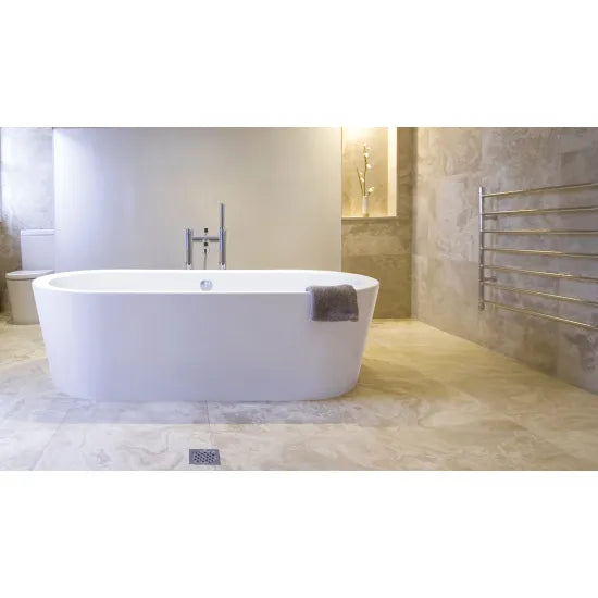 BC Designs Plazia 1780mm Freestanding Bath With Waste
