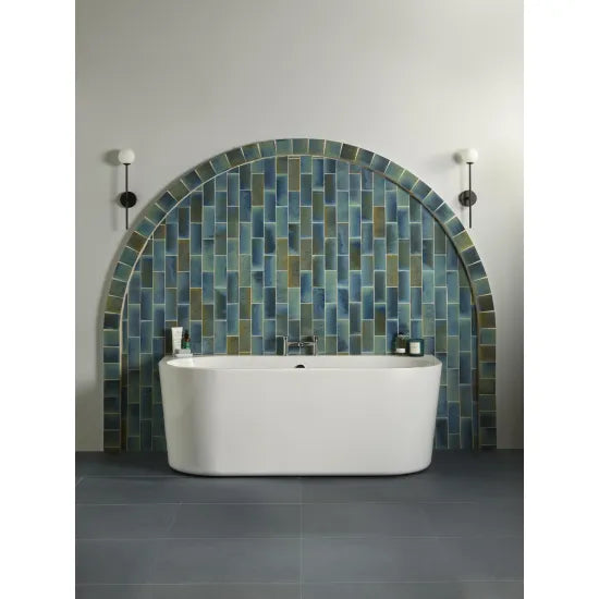 BC Designs Ancora 1640mm Back To Wall Bath