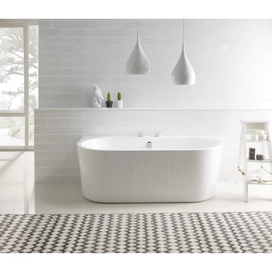 BC Designs Ancora 1640mm Back To Wall Bath