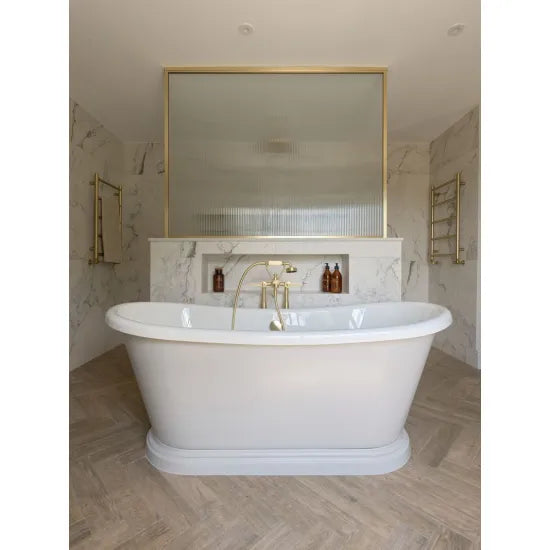 BC Designs Acrylic 1800mm Freestanding Boat Bath