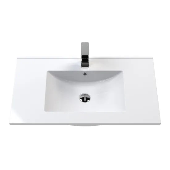 800mm Single Drawer Unit & Basin Set 1 Tap Hole (Drawer Unit, Basin or Set)