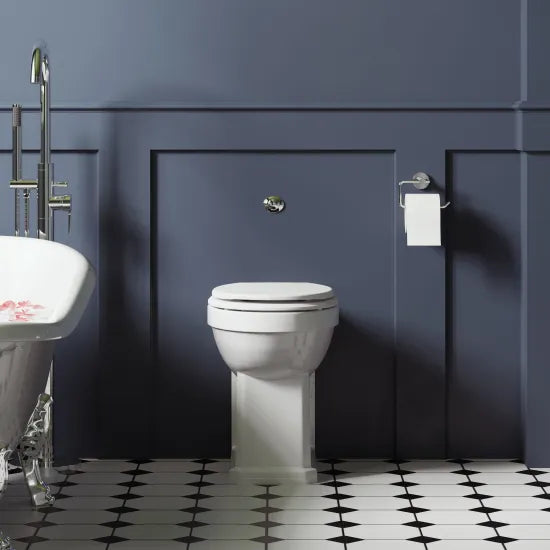 Bayswater Fitzroy Traditional Comfort Height Toilet Pan Back to Wall