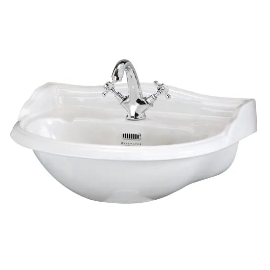 Bayswater Porchester 1 Tap Hole 600mm Ceramic Basin