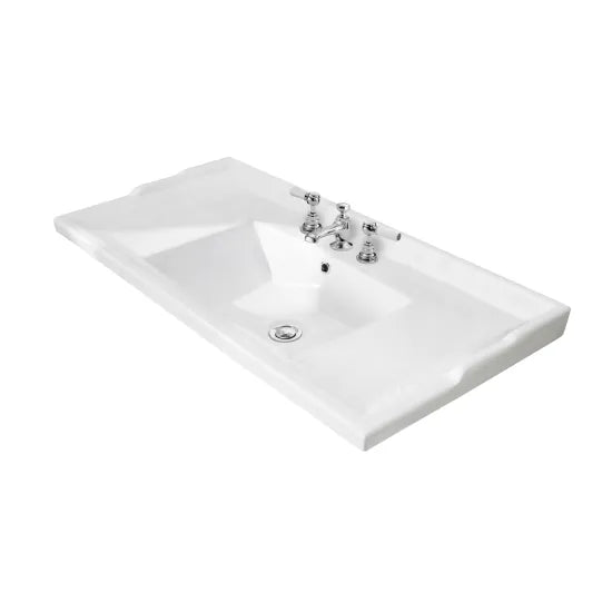 Bayswater 3 Tap Hole 1000mm Traditional Basin