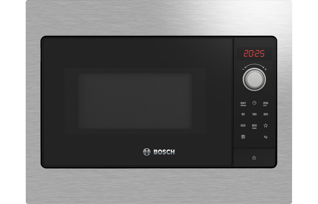 Bosch Series 2 BFL523MS3B B/I 800W Compact Microwave - Black