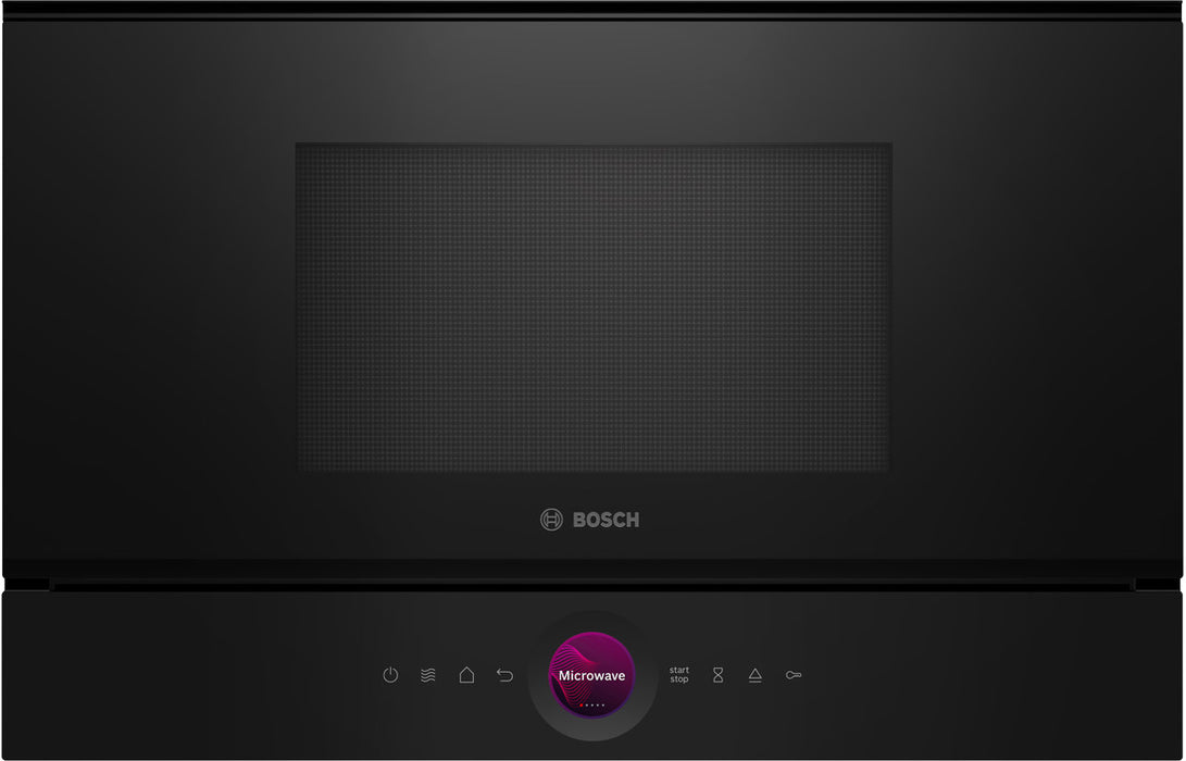 Bosch Series 8 BFL7221B1B B/I 900W Microwave - Black