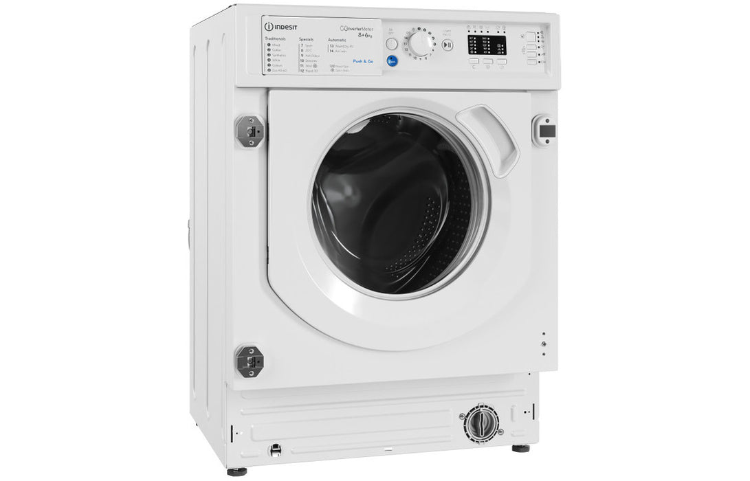 Indesit BI WDIL 861485 UK B/I 8/6kg 1400rpm Washer Dryer