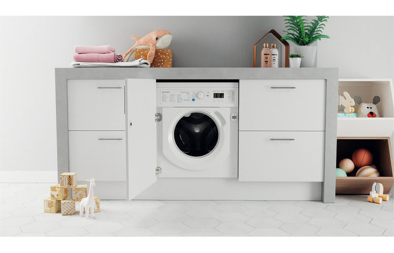 Indesit BI WMIL 81485 UK B/I 8kg 1400rpm Washing Machine